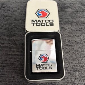 Matco Tools Silver Lighter with Case